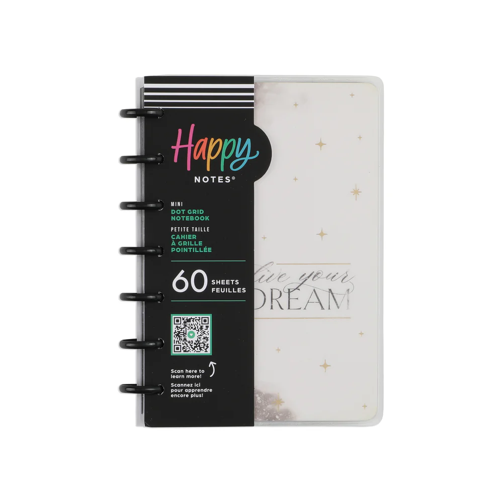 Celestial Elegance - Dot Grid Mini Notebook - 60 Sheets - Image 8