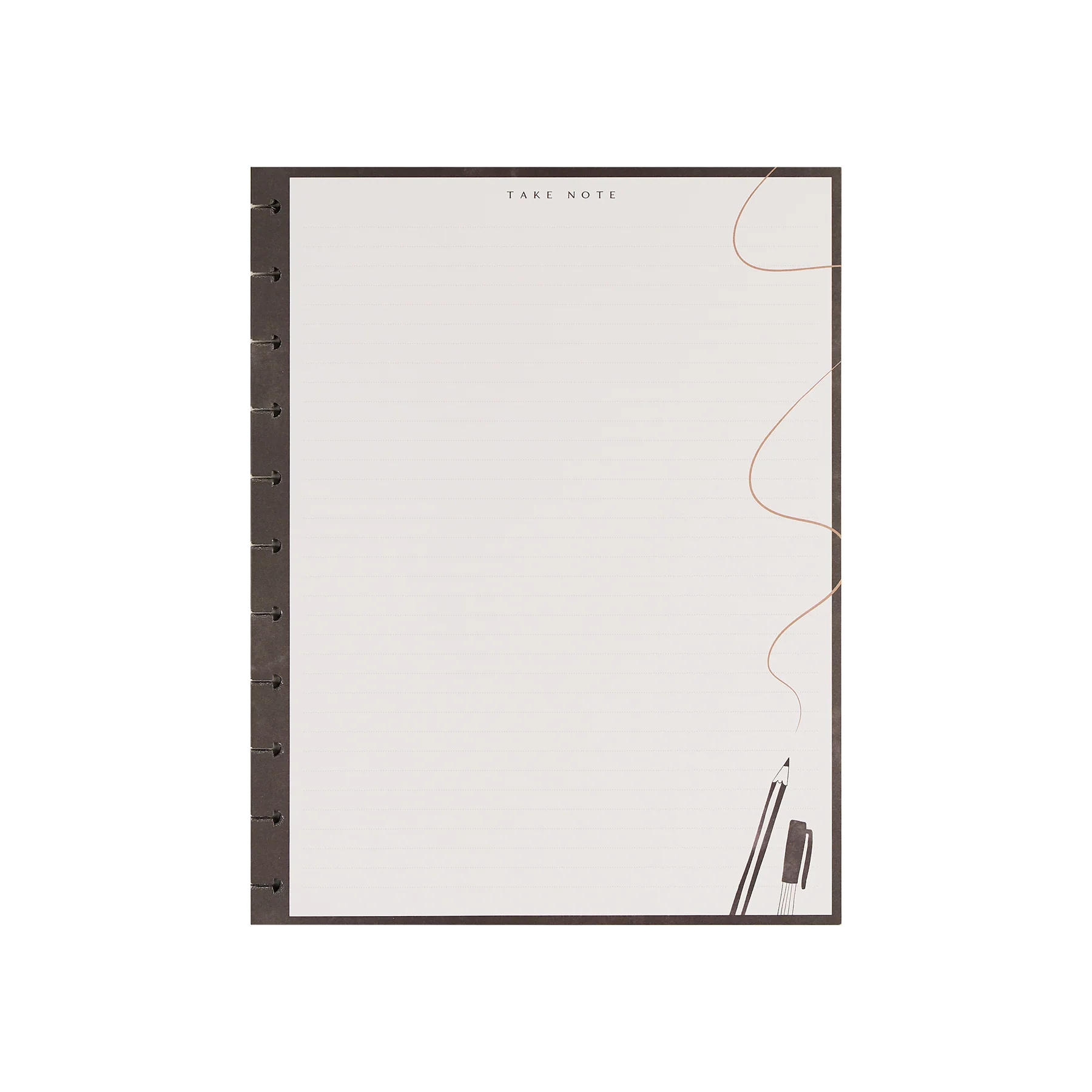 Chalkboard Charm  - Dotted Lined Big Filler Paper - 40 Sheets - Image 9