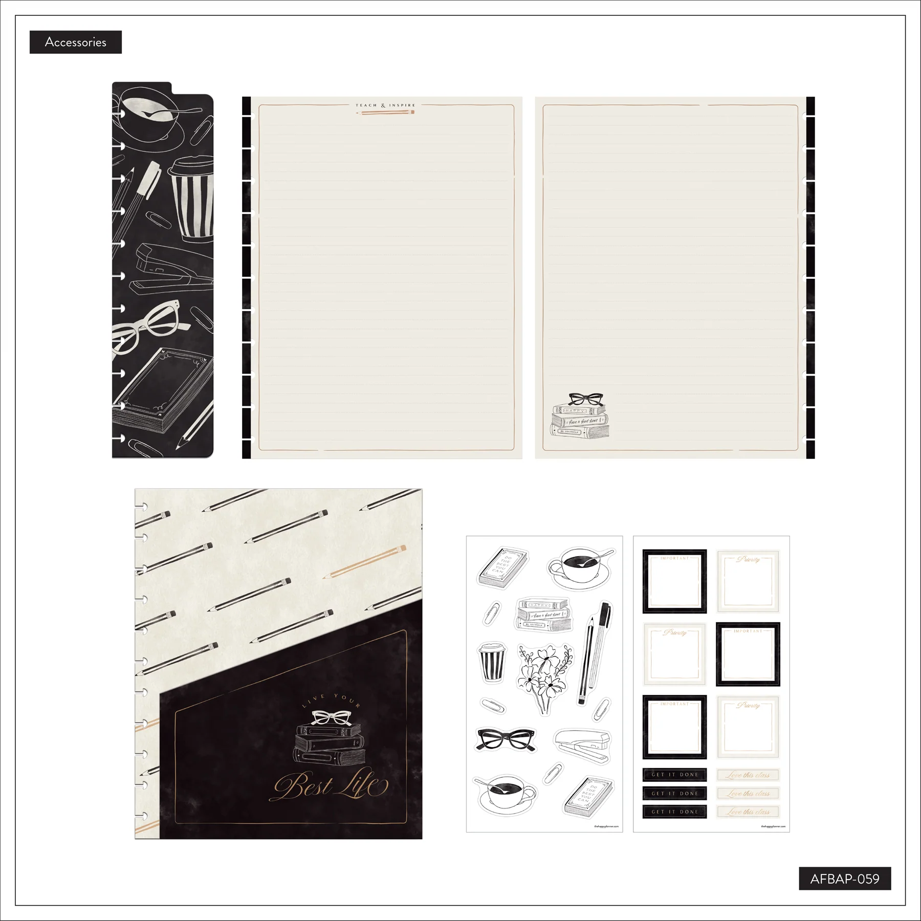 Chalkboard Charm Teacher - Big Accessory Pack - Image 5