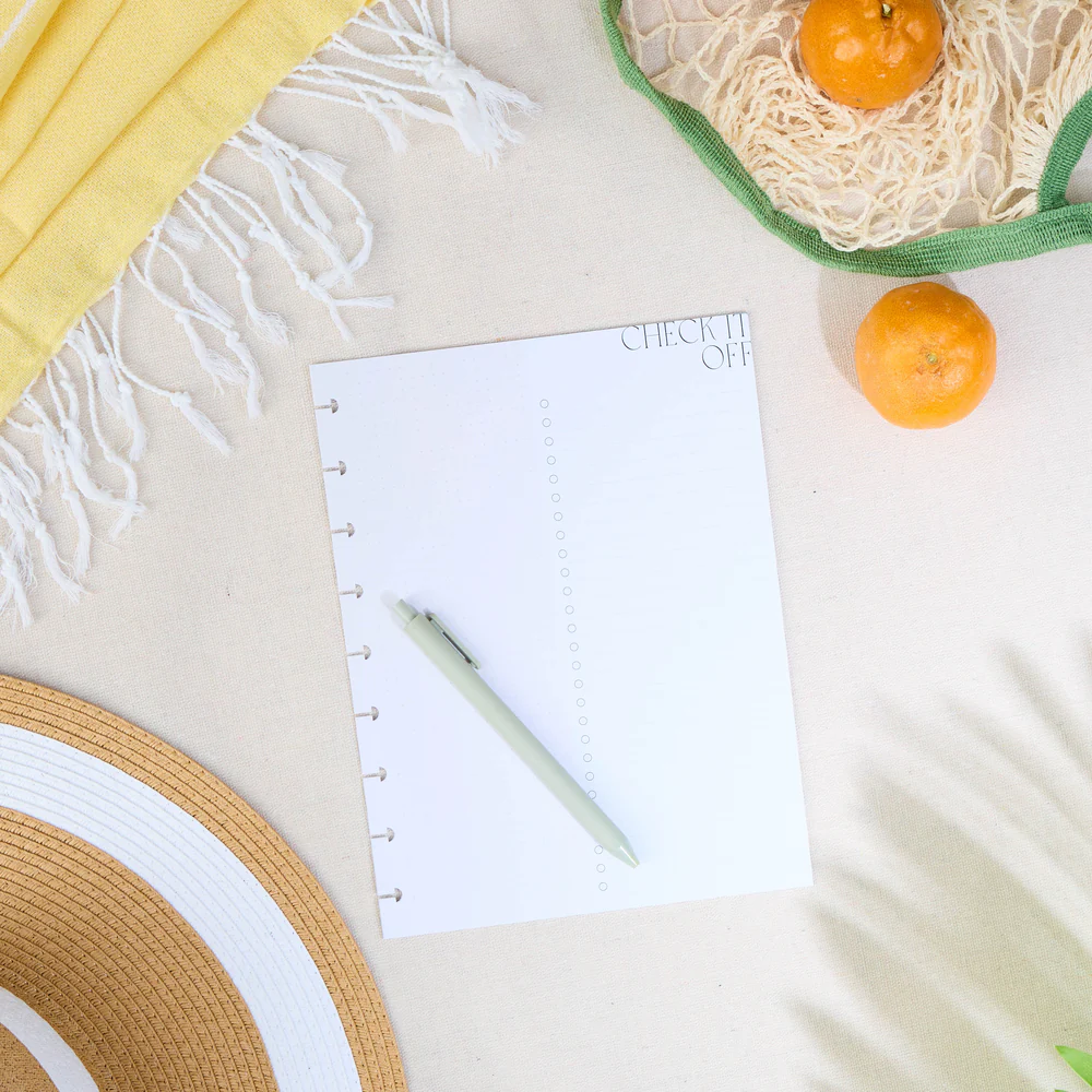Check It Off - Dot Grid + Checklist Classic Filler Paper - 40 Sheets - Image 3