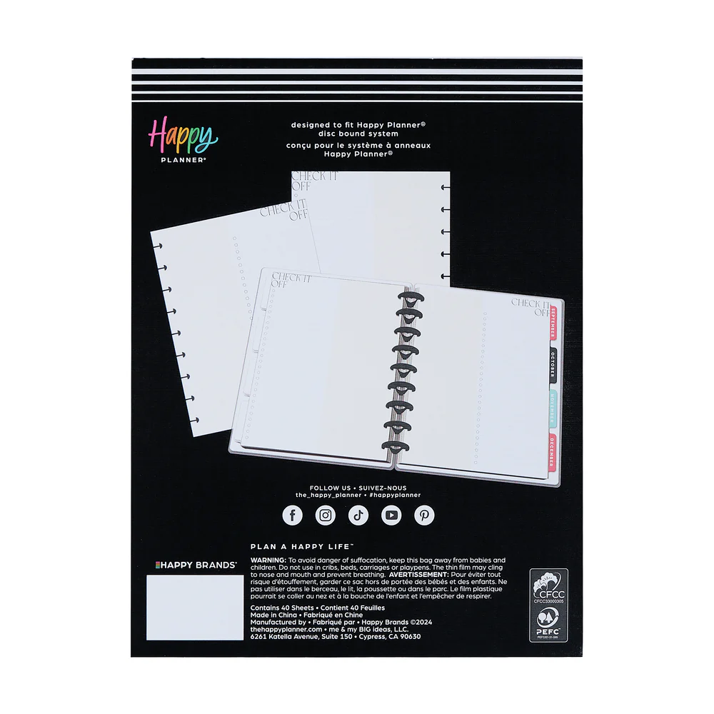 Check It Off - Dot Grid + Checklist Classic Filler Paper - 40 Sheets - Image 6