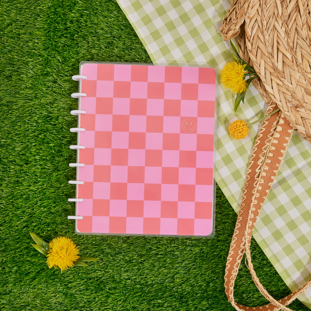 Checkered Brights - Dotted Lined Classic Notebook - 60 Sheets - Image 3