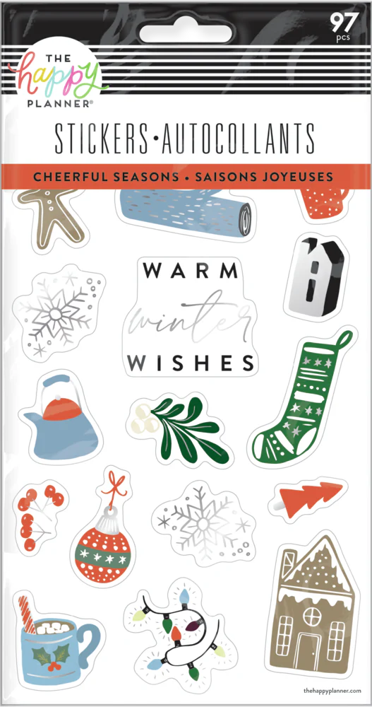 Cheerful Seasonal Stickers - 5 Sticker Sheets - Image 13