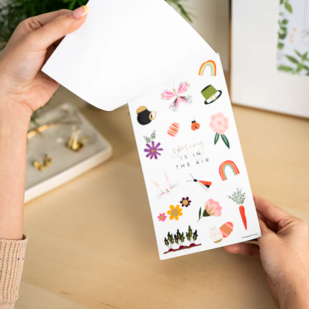 Cheerful Seasonal Stickers - 5 Sticker Sheets - Image 7