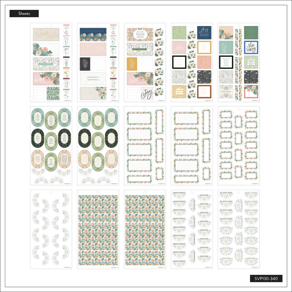 Chintzcore Flowers - Value Pack Stickers - Image 5