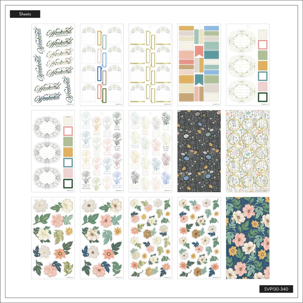 Chintzcore Flowers - Value Pack Stickers - Image 6