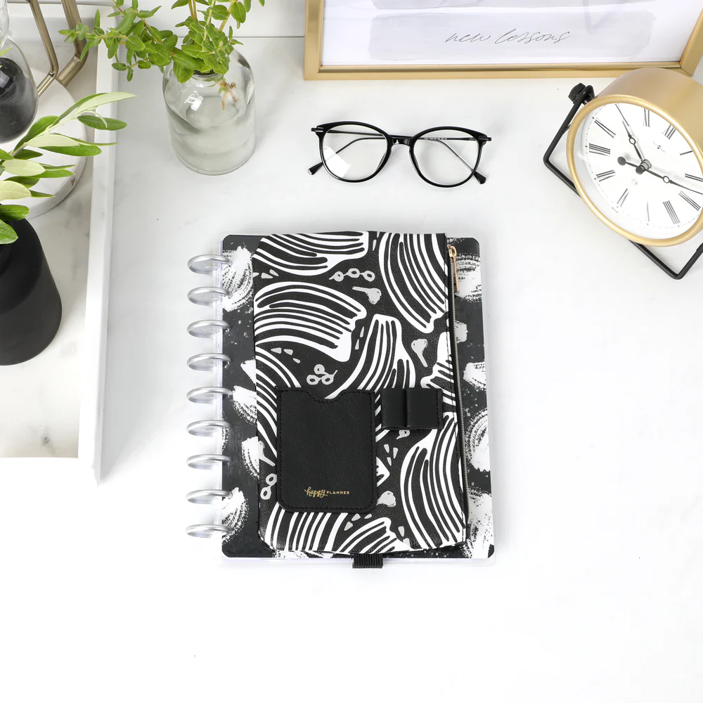 Classic Banded Pen Pouch - Funky Abstracts - Image 2