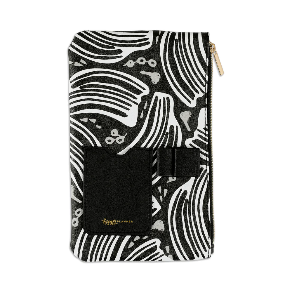 Classic Banded Pen Pouch - Funky Abstracts - Image 3