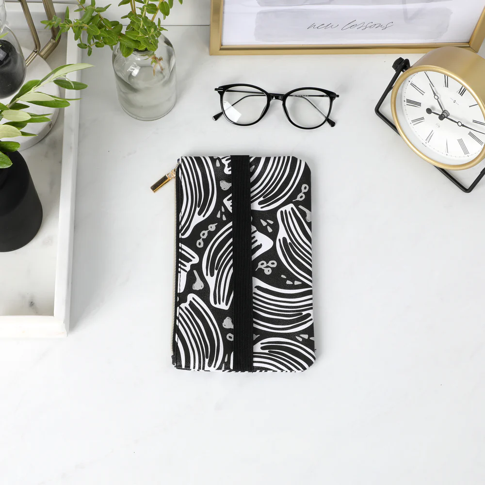 Classic Banded Pen Pouch - Funky Abstracts - Image 4