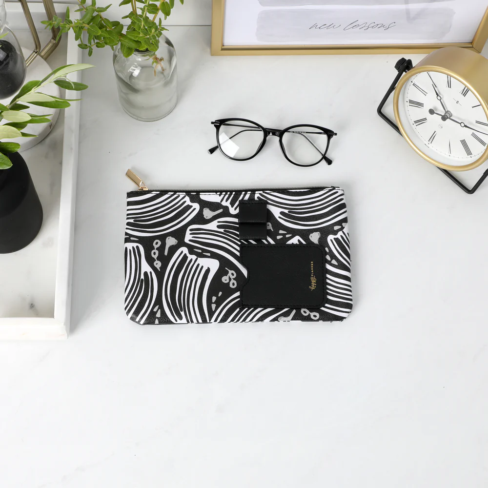 Classic Banded Pen Pouch - Funky Abstracts - Image 6