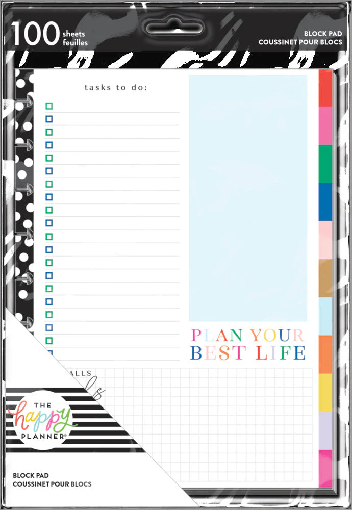 Classic Block Paper Pad - Bold and Bright - 100 Sheets - Image 2