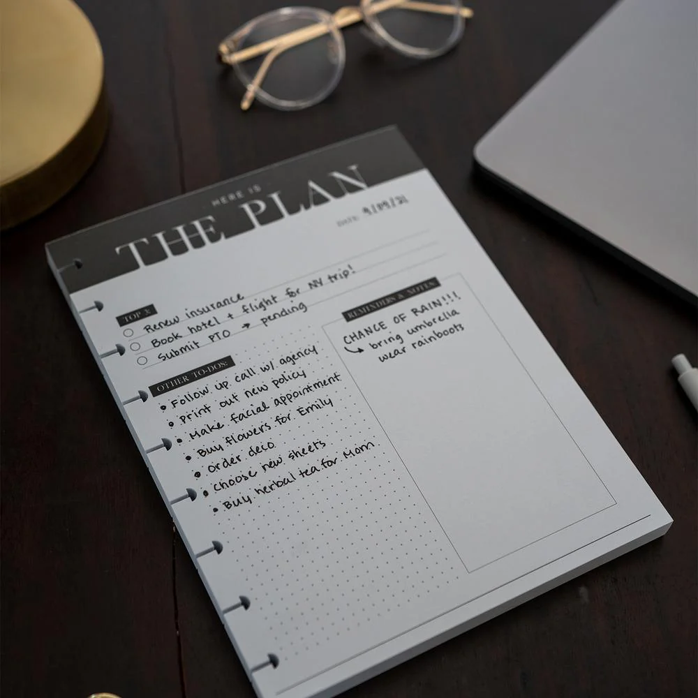 Classic Block Paper Pad - The Plan - Image 2