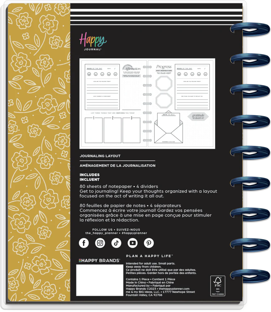 Classic Ditsies - Classic Guided Mood Journal - 80 Sheets - Image 14