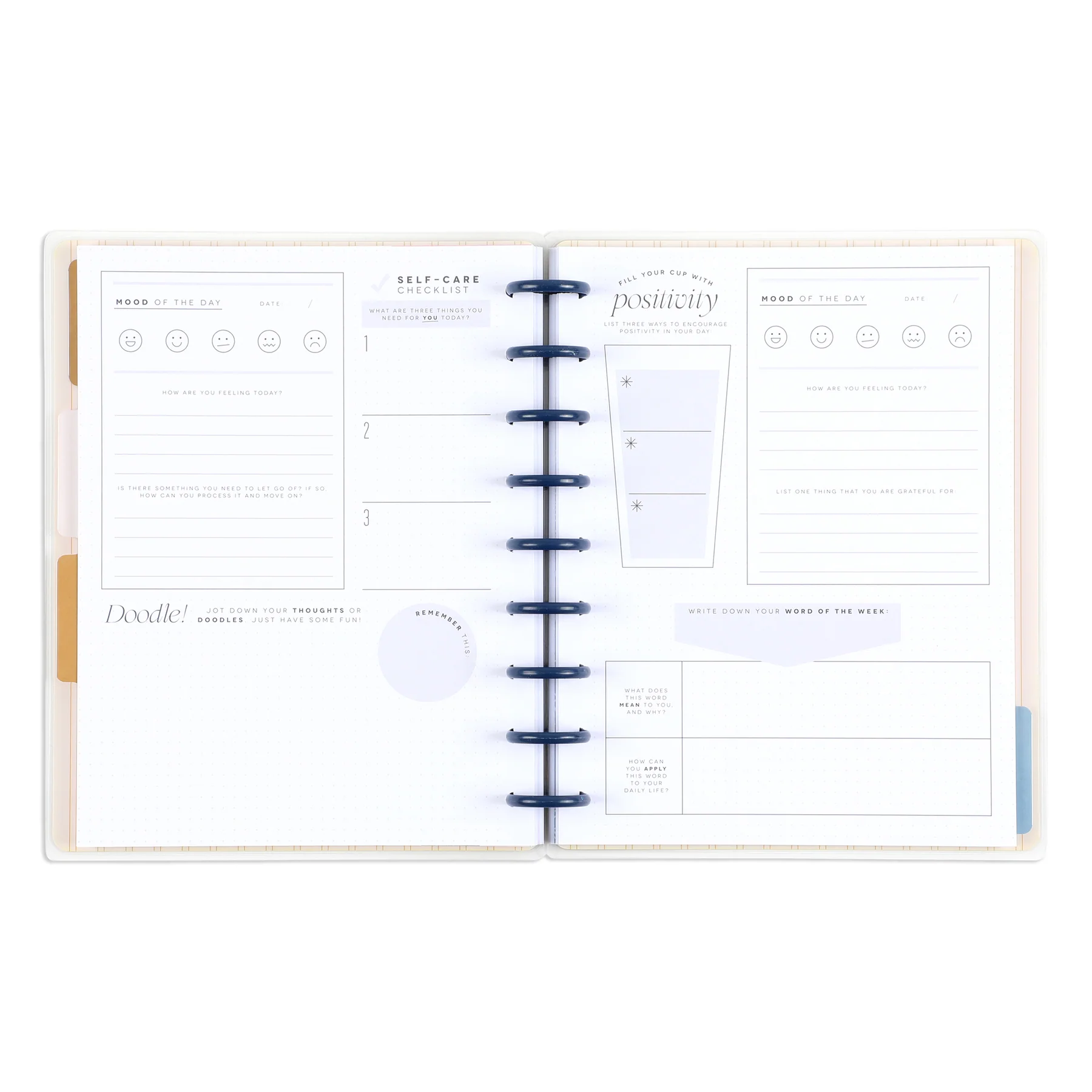 Classic Ditsies - Classic Guided Mood Journal - 80 Sheets - Image 8