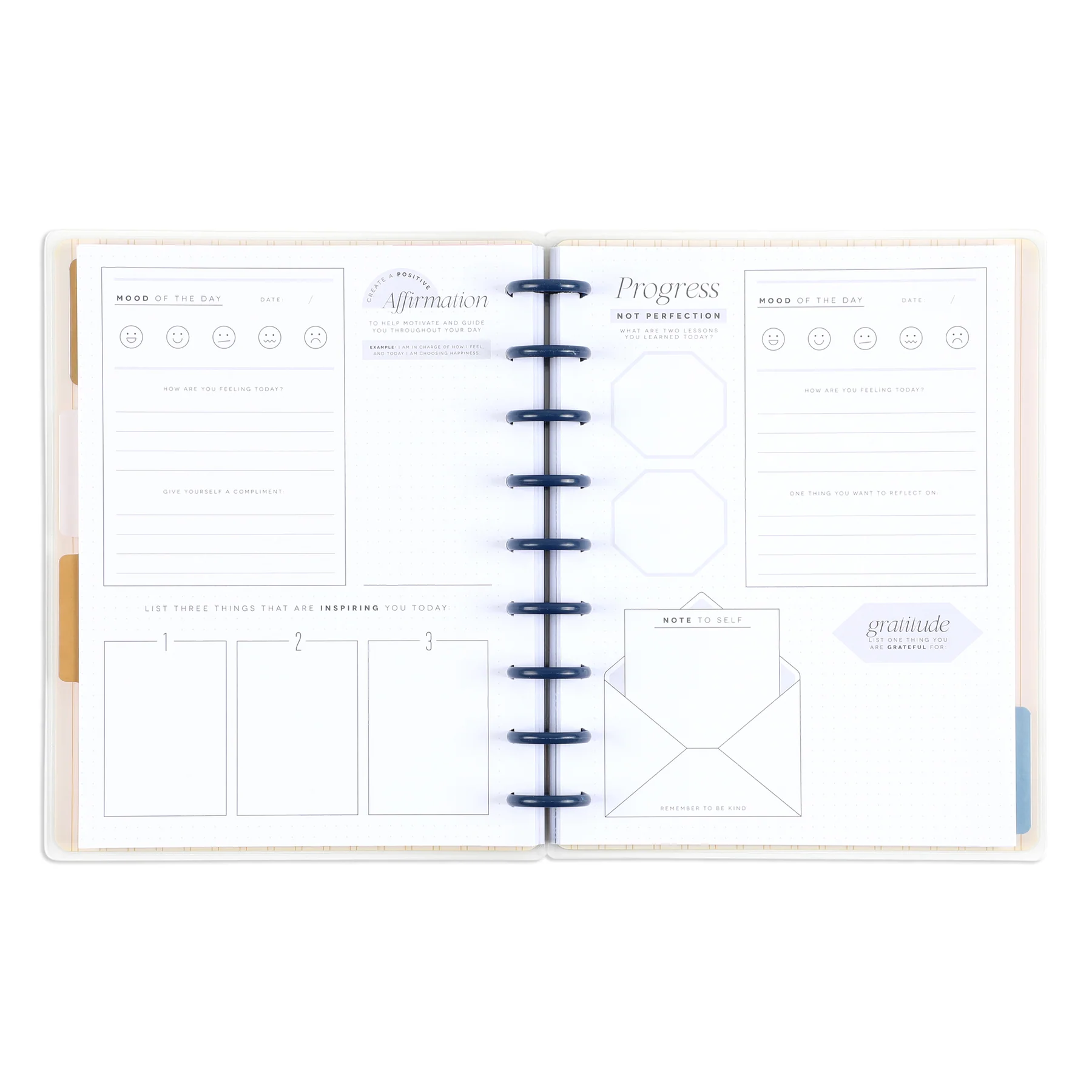 Classic Ditsies - Classic Guided Mood Journal - 80 Sheets - Image 9