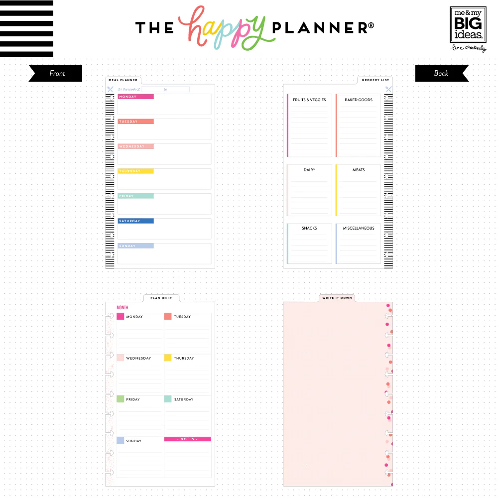 Classic Wet Erase Boards - Meal Planner - Image 2