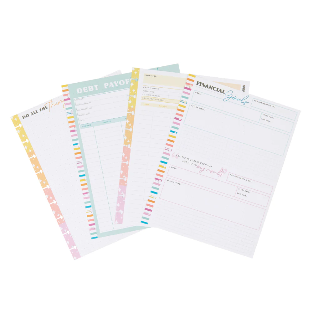 Savvy Saver Classic Filler Paper - Debt Payoff Tracker - Image 2