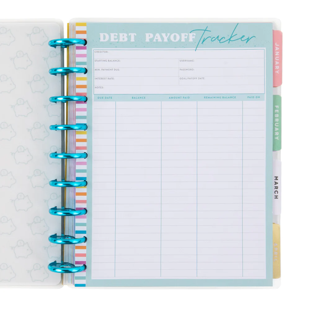 Savvy Saver Classic Filler Paper - Debt Payoff Tracker - Image 5