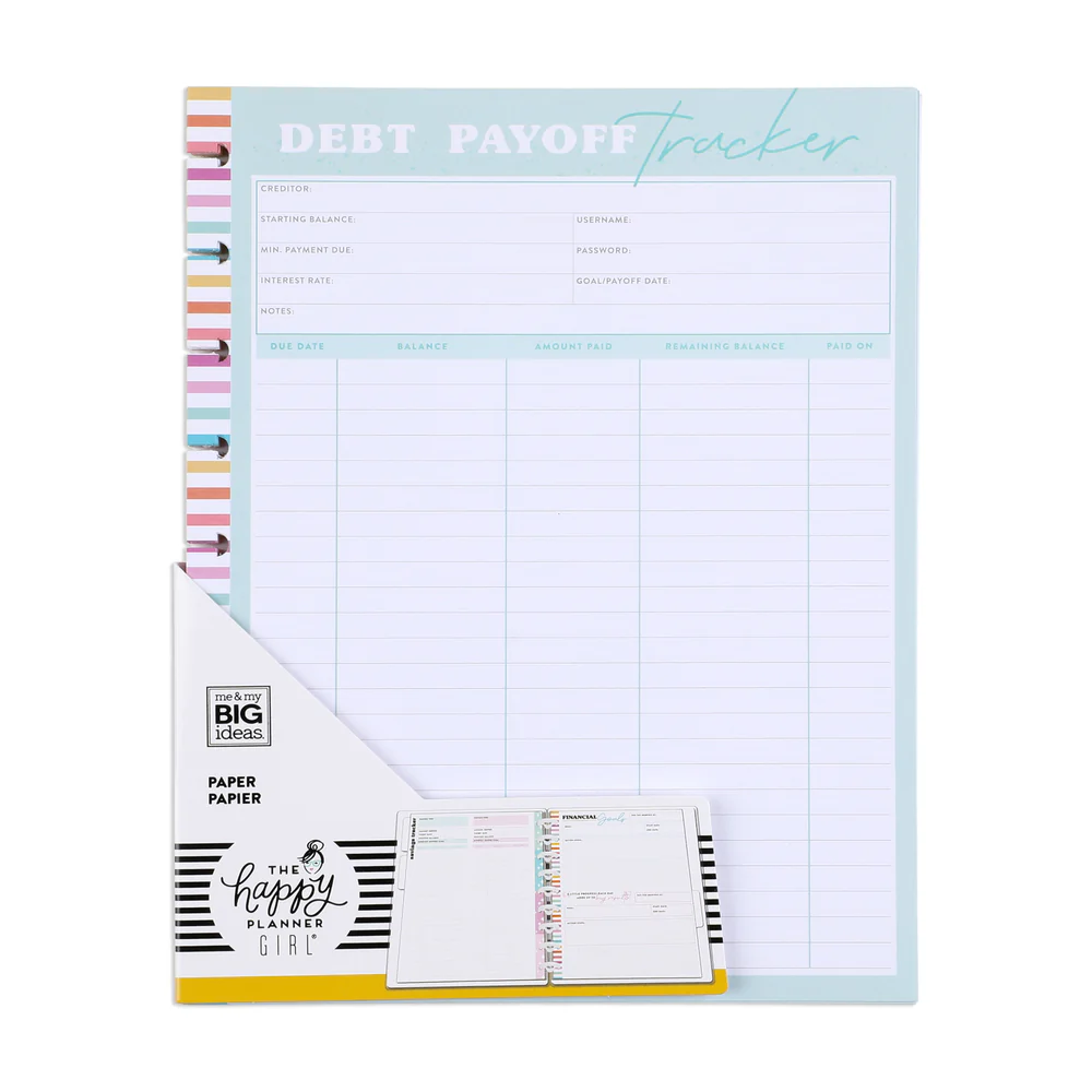 Savvy Saver Classic Filler Paper - Debt Payoff Tracker - Image 6
