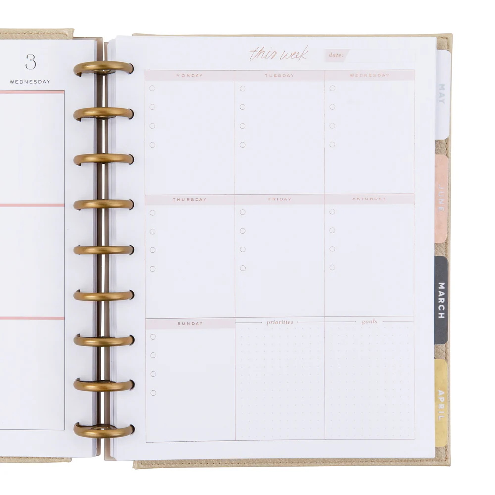 Minimalist Classic Filler Paper - Weekly Schedule - Image 4