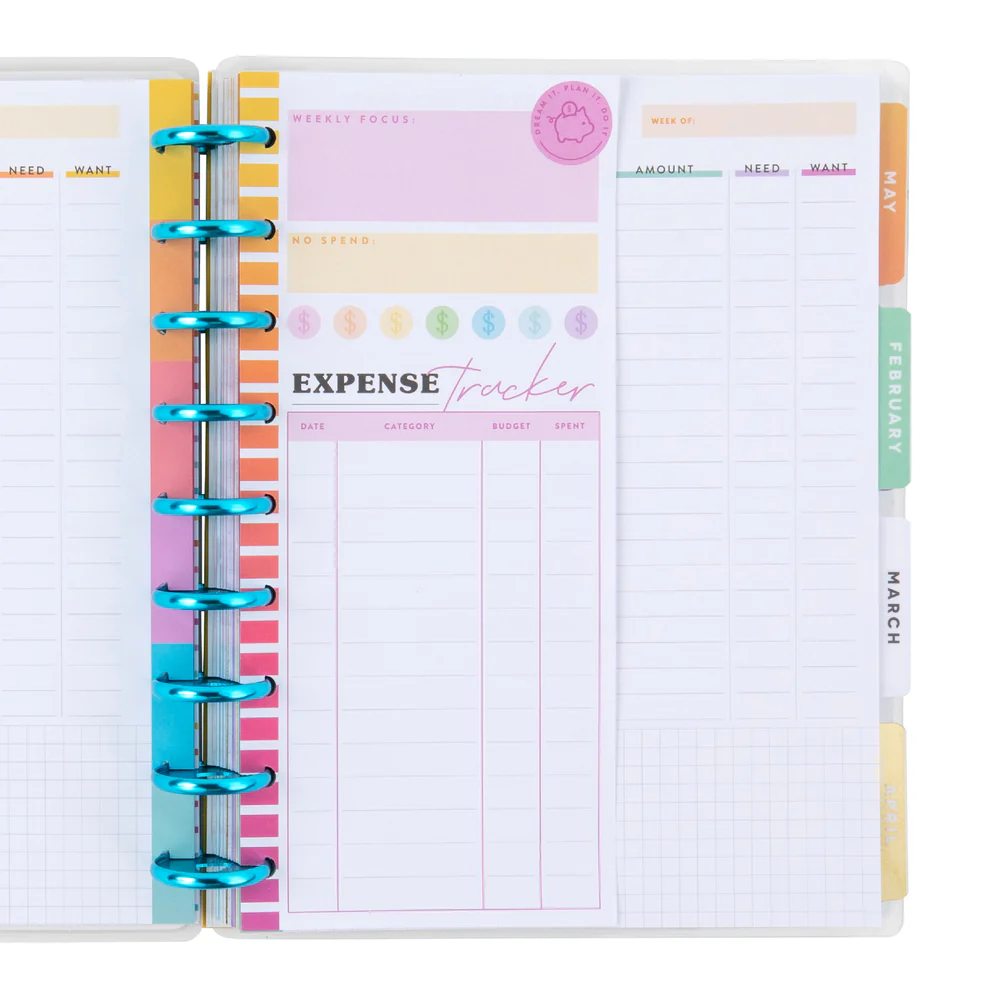 Savvy Saver Classic Half Sheet Filler Paper - Budget Tracker - Image 2
