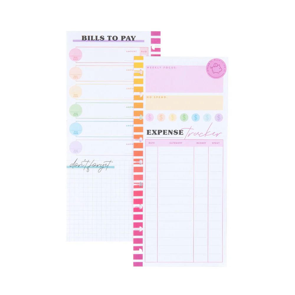 Savvy Saver Classic Half Sheet Filler Paper - Budget Tracker - Image 3