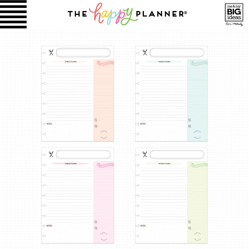 Classic Note Paper - Recipe + Meal Prep - Image 2