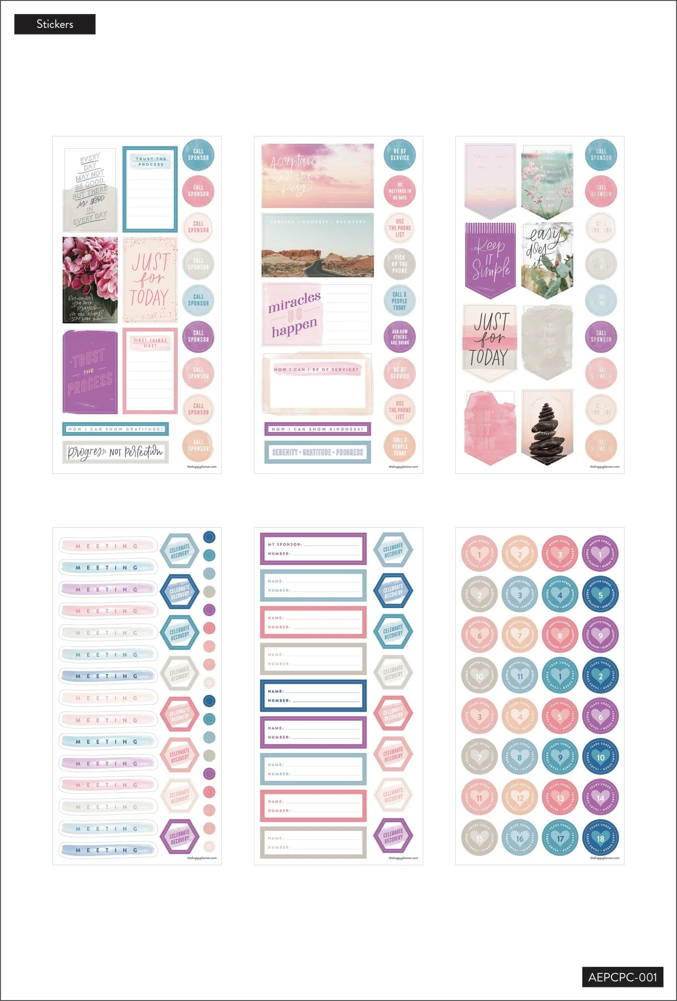 Recovery Progress Classic Planner Companion - Image 4