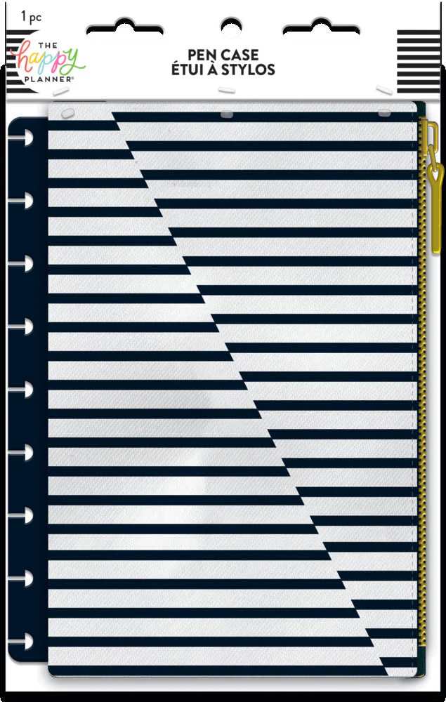 Classic Snap-In Pen Pouch - Abstract Shapes - Image 4