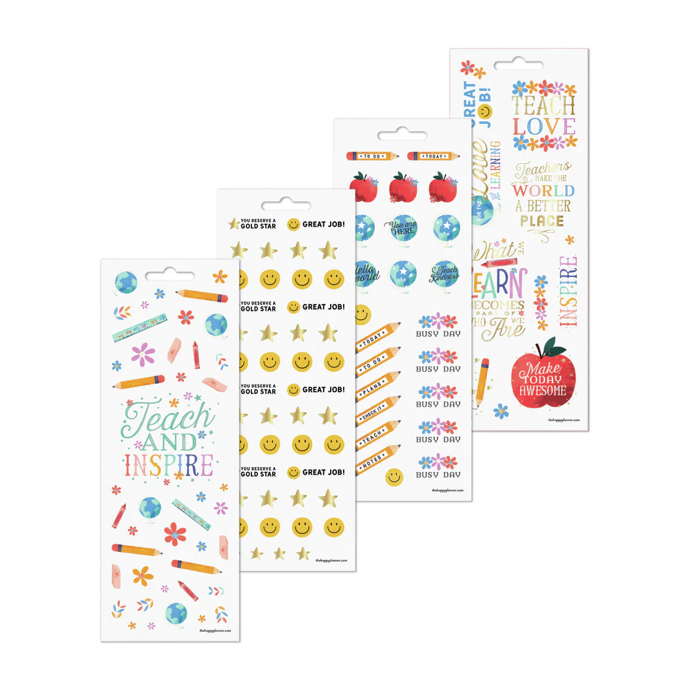 Classroom Brights Teacher - 8 Sticker Sheets - Image 8