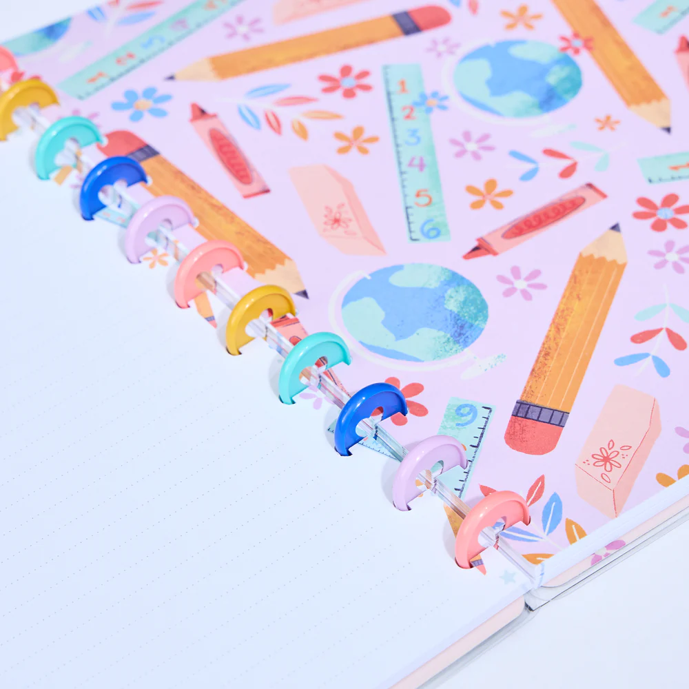 Classroom Brights Teacher - Dotted Lined Big Notebook - 60 Sheets - Image 2