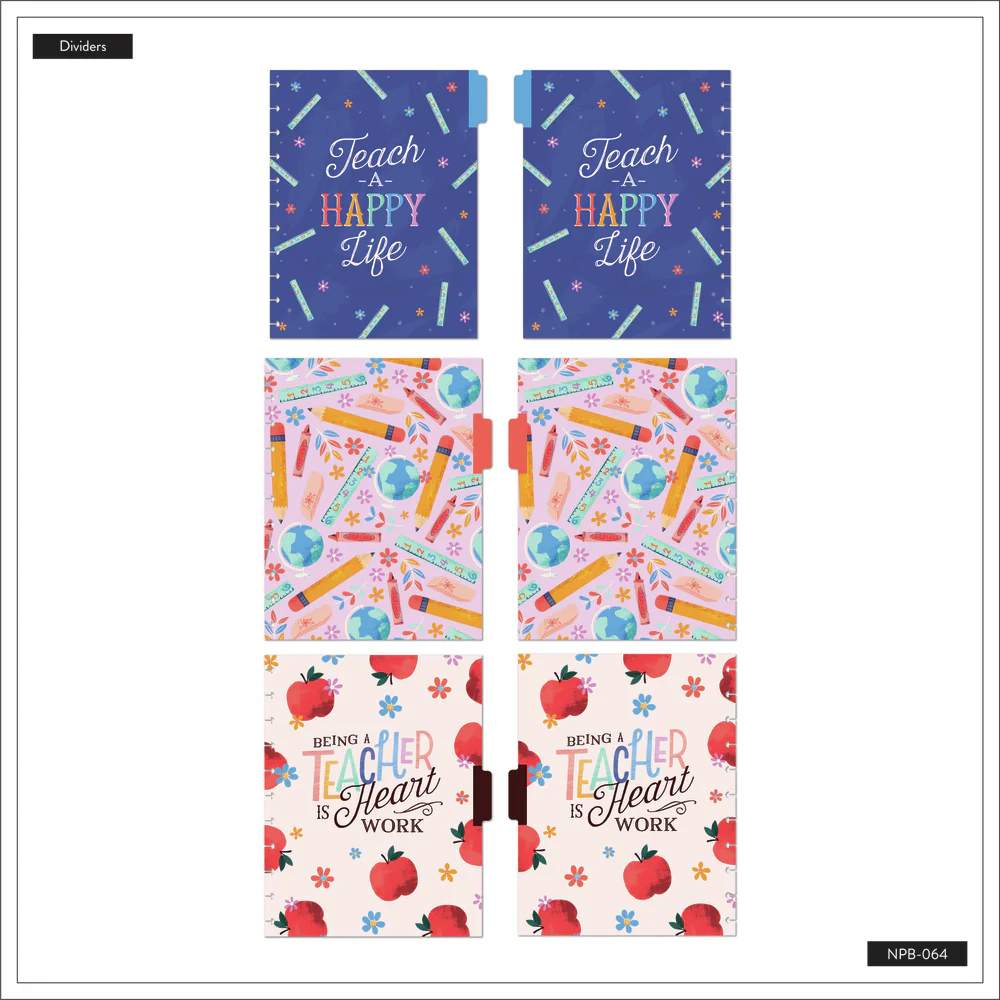 Classroom Brights Teacher - Dotted Lined Big Notebook - 60 Sheets - Image 7