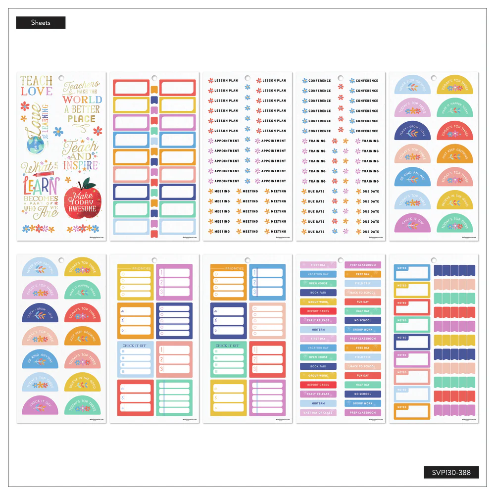 Classroom Brights Teacher - Value Pack Stickers - Big - Image 6