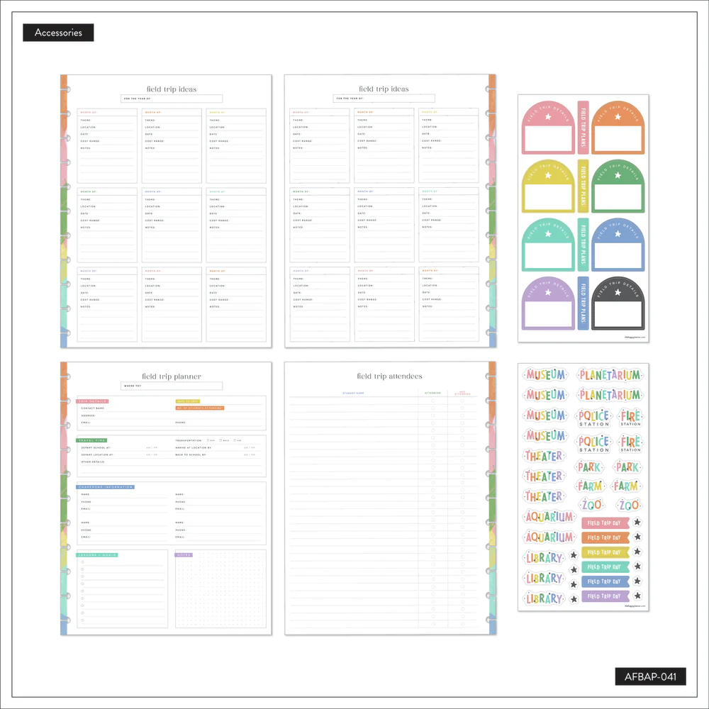 Classroom Field Trips - Big Teacher Accessory Pack - Image 4