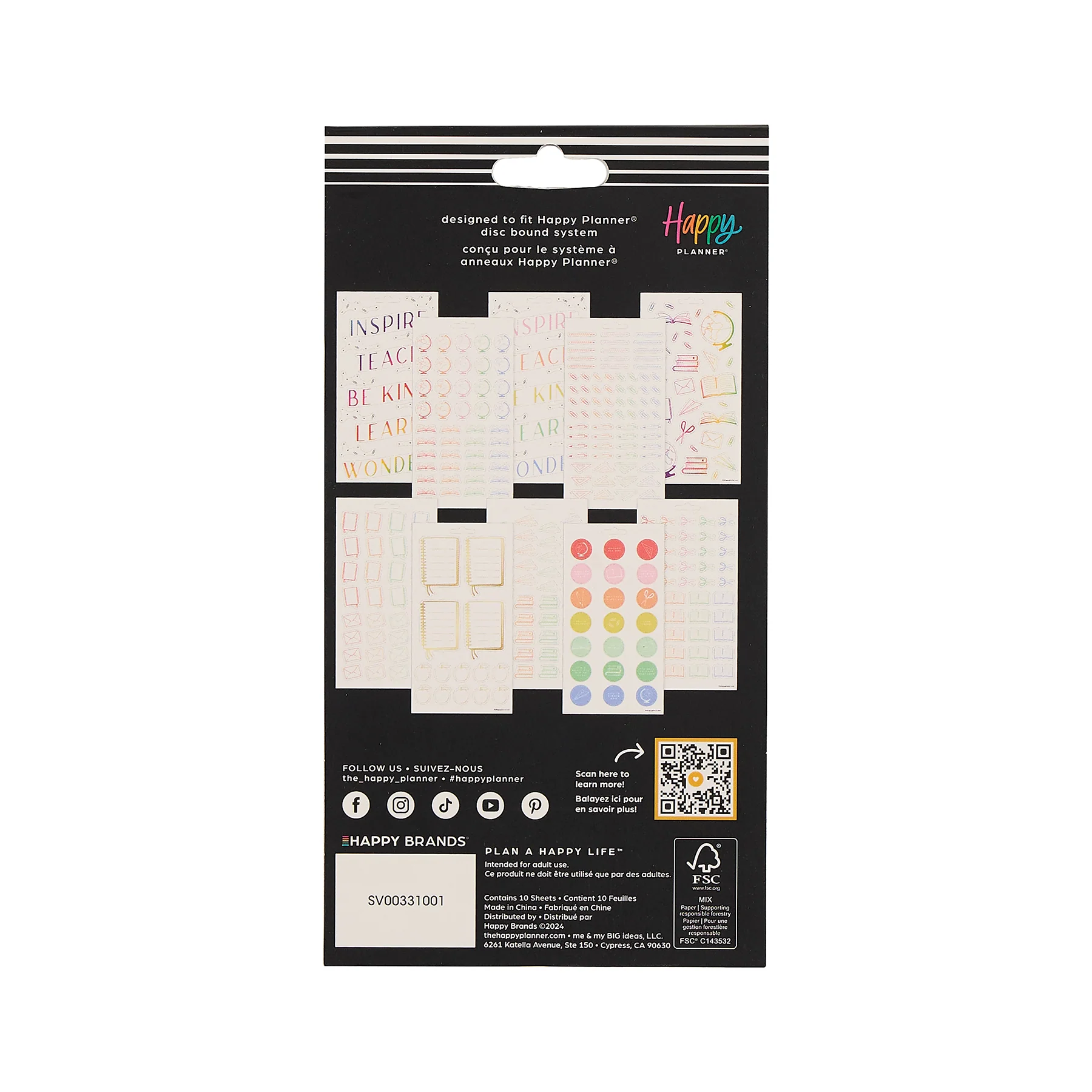 Classroom Plans - 10 Sticker Sheets - Image 8
