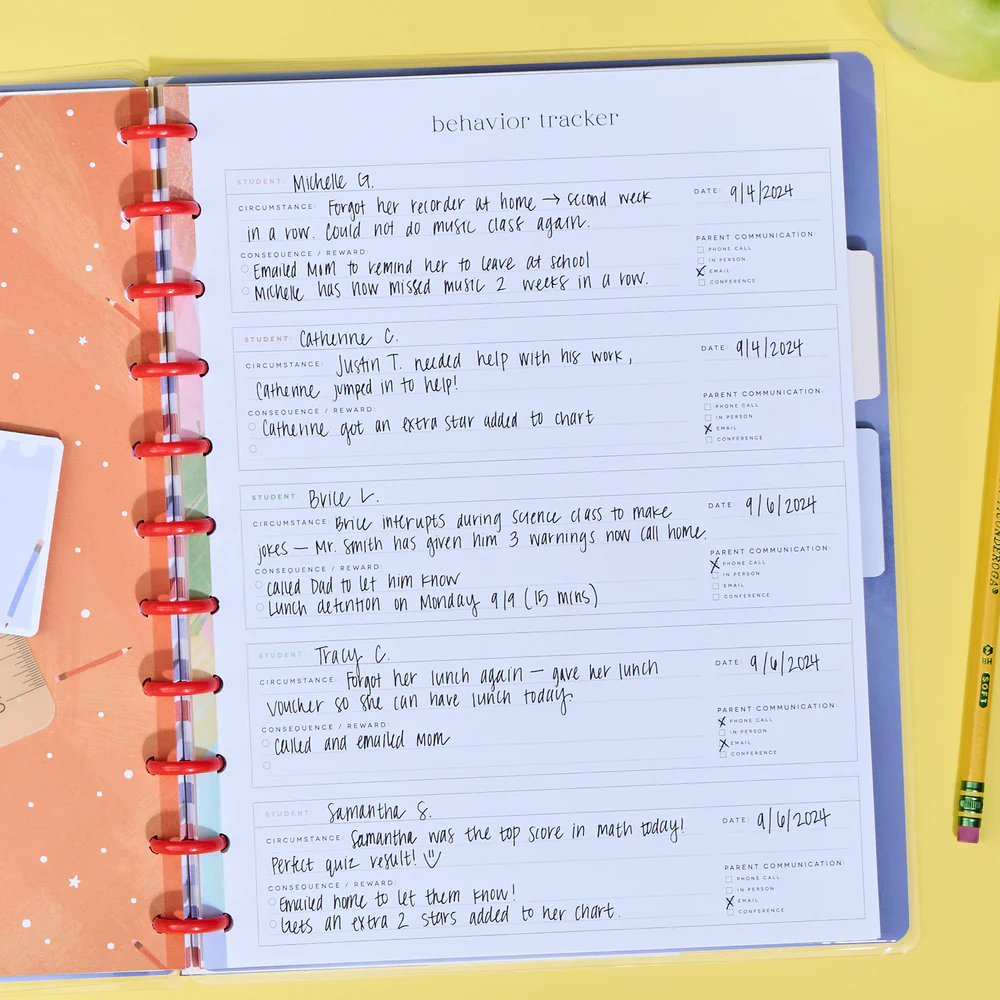 Classroom Seating Charts & Behavior Trackers - Big Teacher Accessory Pack - Image 3