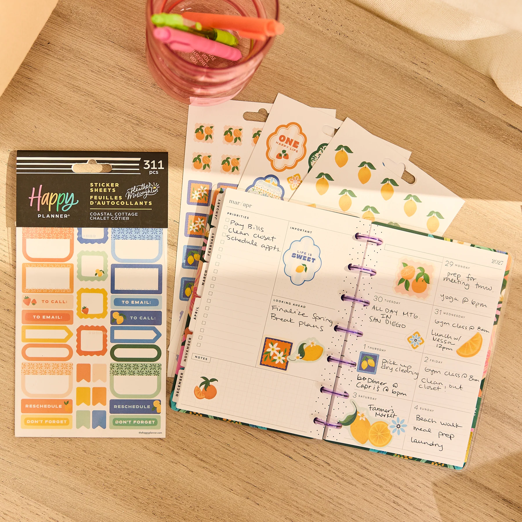 Coastal Cottage - 10 Sticker Sheets - Image 5