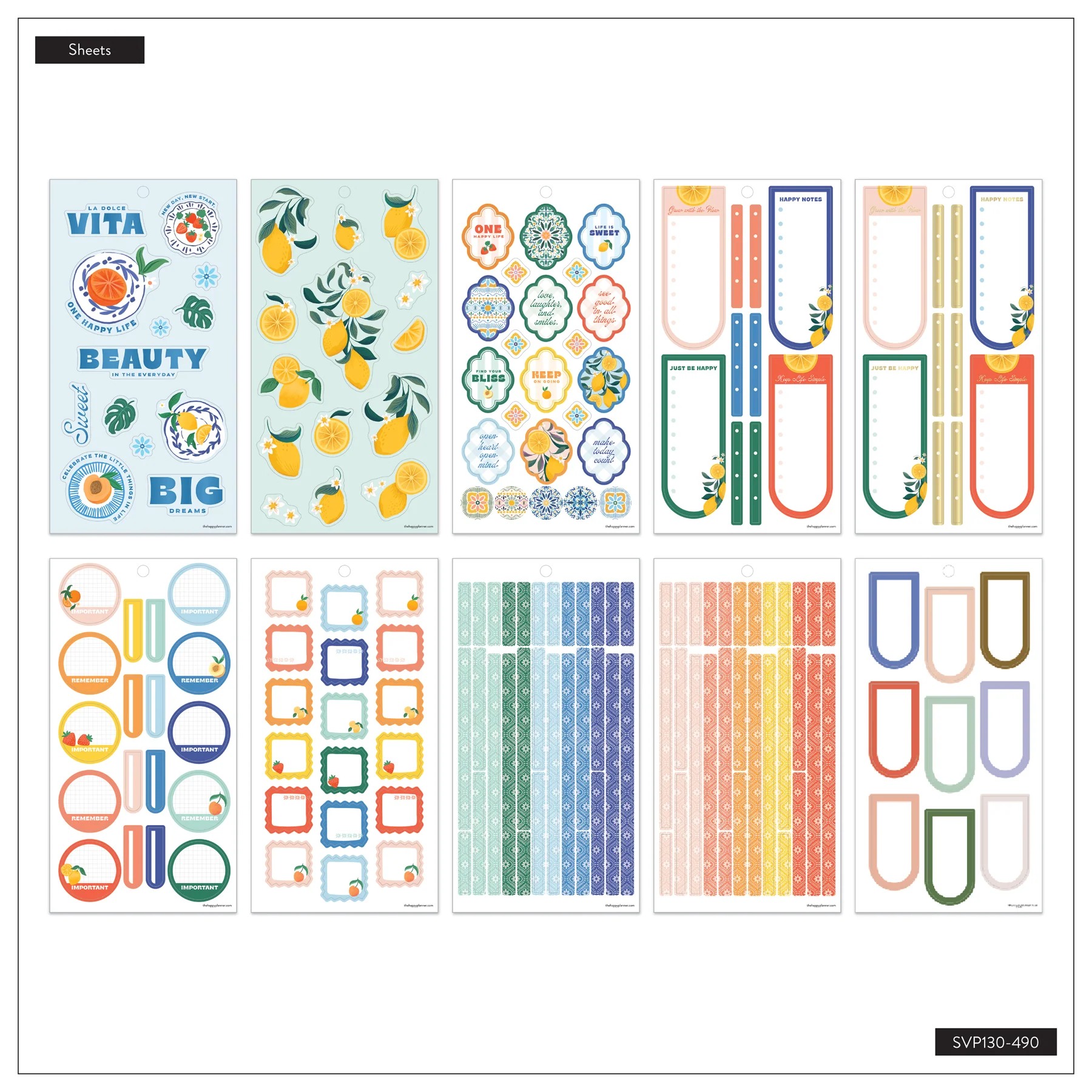 Coastal Cottage - Value Pack Stickers - Image 10