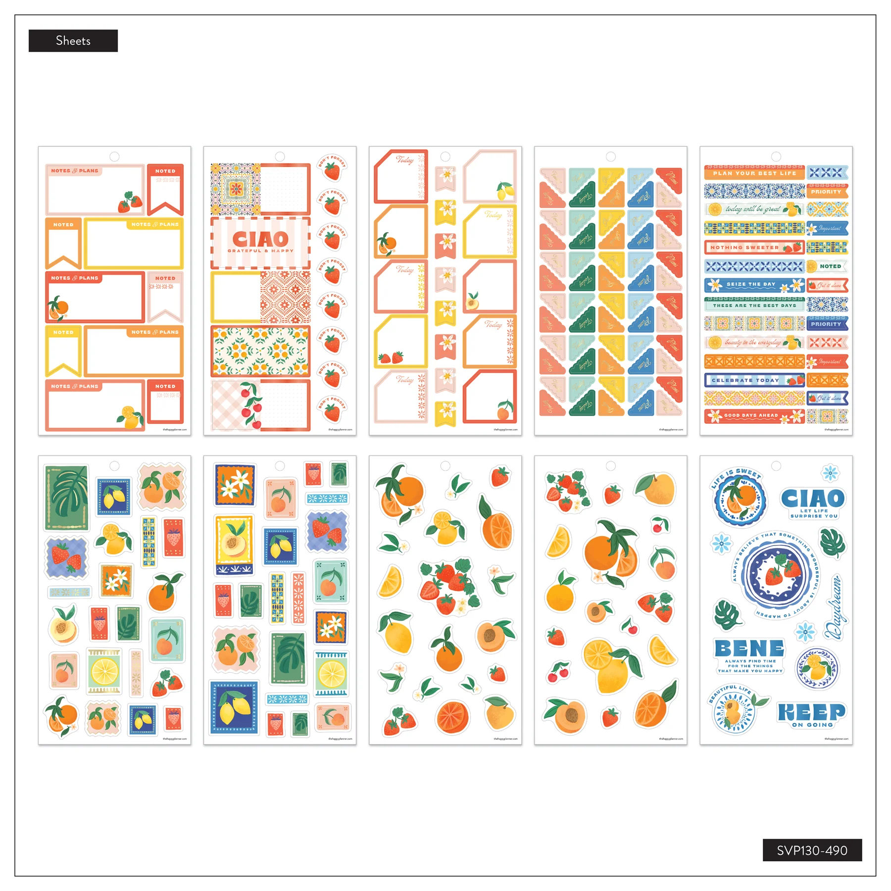 Coastal Cottage - Value Pack Stickers - Image 9
