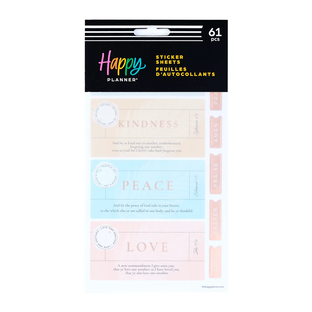 Coastal Faith - 5 Sticker Sheets