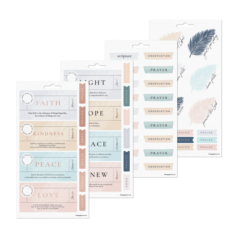 Coastal Faith - 5 Sticker Sheets - Image 7