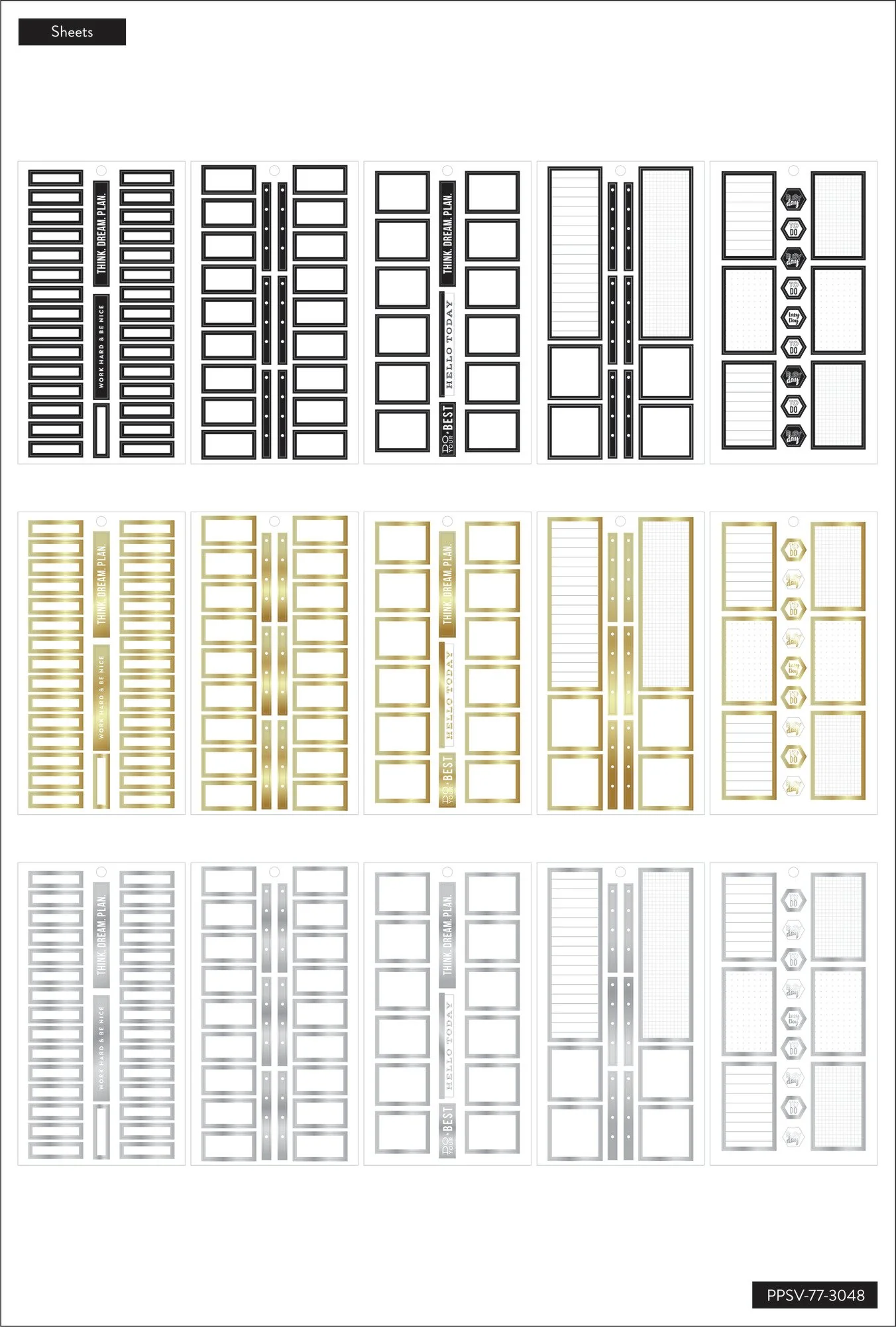 Value Pack Stickers - Colorful Boxes - Image 4
