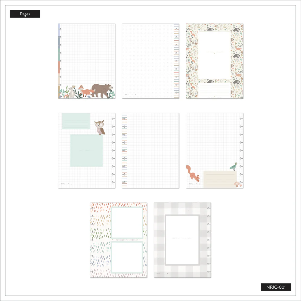 Colorful Creatures Baby - Classic Happy Memory Keeping Photo Journal - 80 Sheets - Image 11