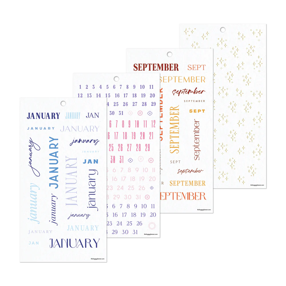 Colorful Months - Value Pack Stickers - Image 10
