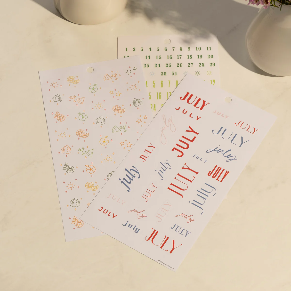 Colorful Months - Value Pack Stickers - Image 5