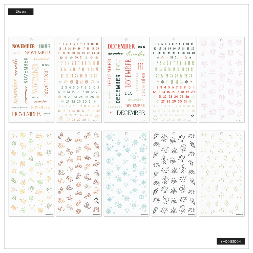 Colorful Months - Value Pack Stickers - Image 8