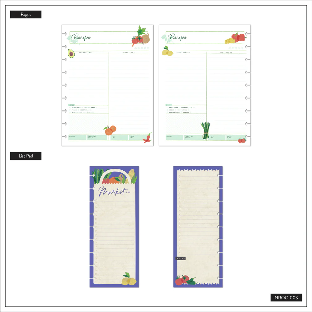 Cooking 101 - Classic Recipe Organizer - 81 Sheets - Image 8
