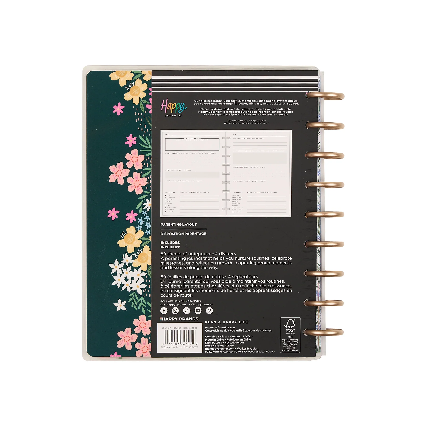 Cool Bloom Parenting - Classic Guided Parenting Journal - 80 Sheets - Image 20