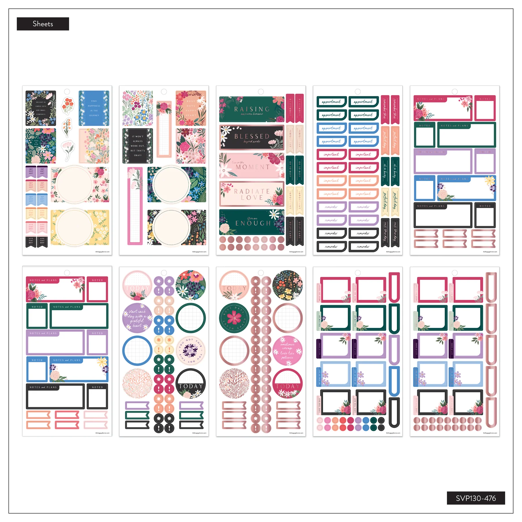 Cool Bloom Parenting - Value Pack Stickers - Image 9