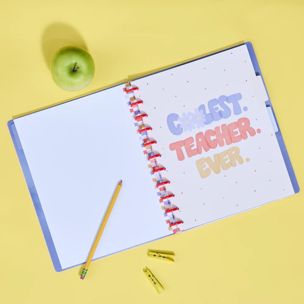 Coolest Teacher Ever - Dotted Lined Big Notebook - 60 Sheets - Image 4
